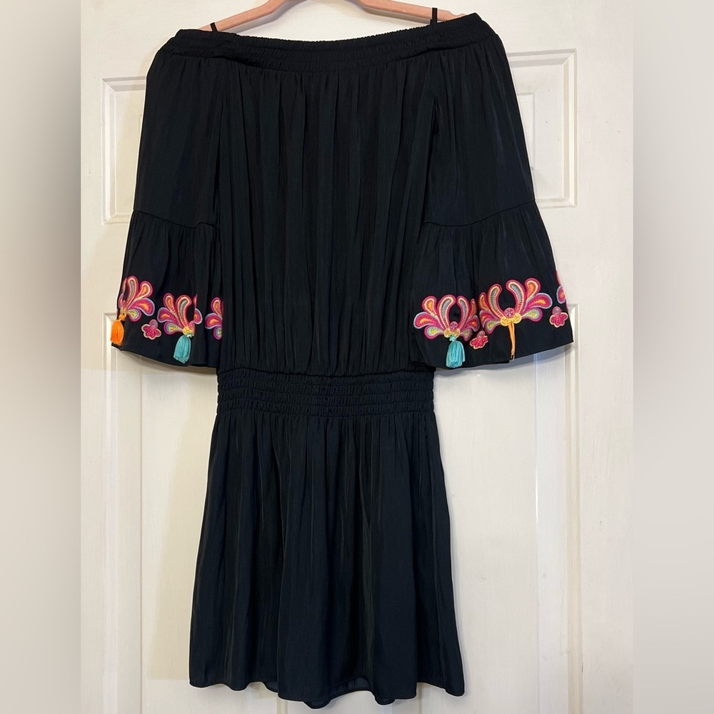 ✨ Lilly Pulitzer Polly Tunic Off The Shoulder Dress - Picture 4 of 12